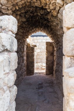 İsrail Ma'aleh Adumim organize sanayi bölgesinde bulunan St. Euthymius Manastırı Harabeleri parçası