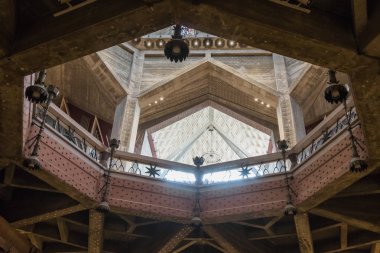 İç duyuru bazilika eski şehir Nazareth, İsrail