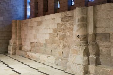 İç duyuru bazilika eski şehir Nazareth, İsrail