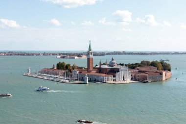 Piazza San Marco Venedik, İtalya üzerinde kuleden görüntülemek