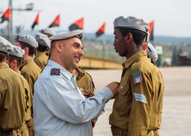 IDF subayların mühendislik Kolordu Fallen Abide Mishmar David, İsrail oluşumunda, Insignia askerle ödül