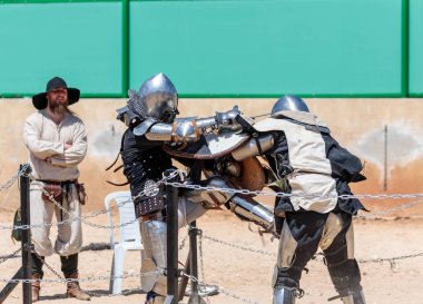 İki at - knight festival katılımcıları Goren Park İsrail listelerde mücadele ediyoruz