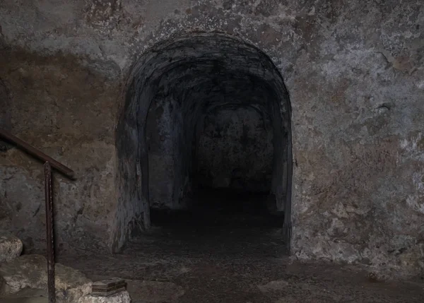 Einer der Seitengänge im Grab der Propheten auf dem Berg eleon - Olivenberg in Ostjerusalem in Israel — Stockfoto