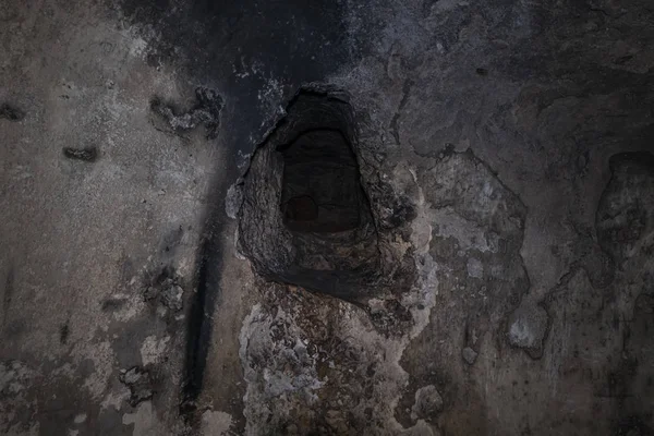 Lugar para el entierro ritual en la Tumba de los Profetas en el Monte Eleón - Monte de los Olivos en Jerusalén Este en Israel —  Fotos de Stock