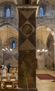 İsrail 'in Kudüs yakınlarındaki Abu Ghosh Çeçen köyündeki Benedikt Manastırı.
