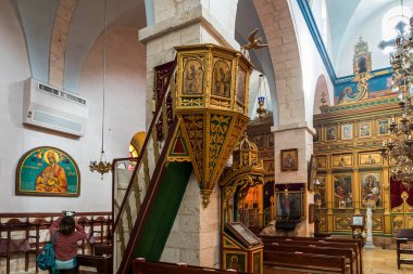 Jala Körfezi 'ndeki Aziz Niklas Kilisesi. Filistin, Beytüllahim' in bir banliyösü.