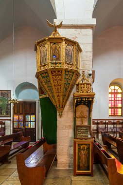 Jala Körfezi 'ndeki Aziz Niklas Kilisesi. Filistin, Beytüllahim' in bir banliyösü.