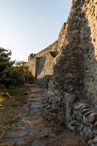 The outer wall of the Svetitskhoveli Cathedral in the Mtskheta city in Georgia — 스톡 사진