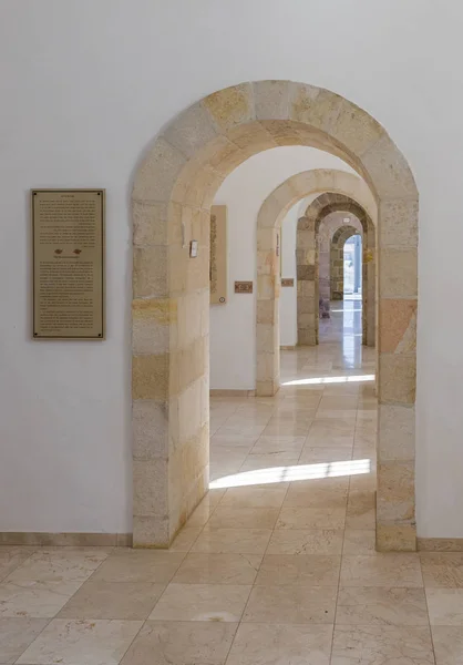 El interior del Museo del Buen Samaritano cerca de Jerusalén en Israel — Foto de Stock