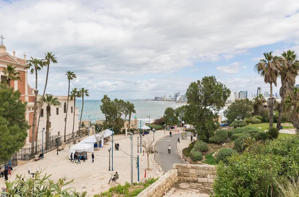 Tel Aviv Yafo Israel Febrero 2020 Parte Turística Antigua Yaffo — Foto de Stock
