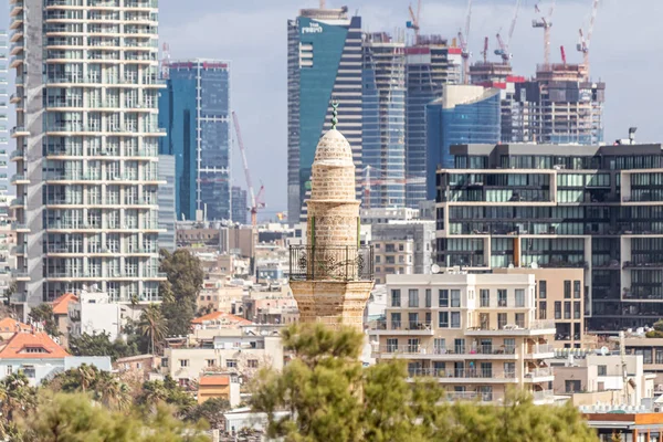 Tel Aviv Yafo Israel February 2020 Old Mahmoudiya Mosque Buildlig — Stok fotoğraf