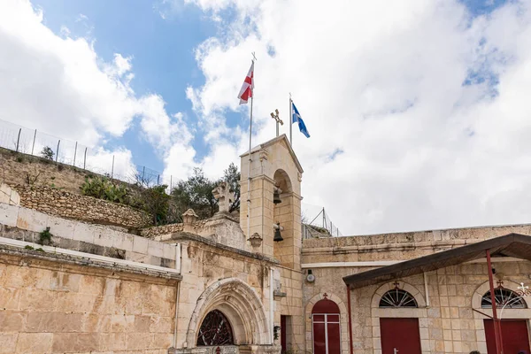 Jerusalén Israel Febrero 2020 Interior Del Monasterio Griego Akeldama Antigua — Foto de Stock