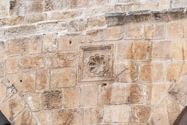 Jerusalem Israel März 2020 Die Dekorative Dekoration Der Wand Der — Stockfoto