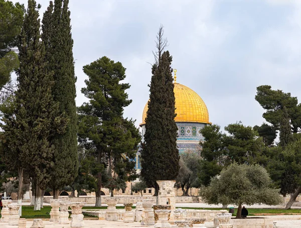 예루살렘 이스라엘 2020 이스라엘의 예루살렘에 이슬람 박물관 광장에서 바라본 — 스톡 사진