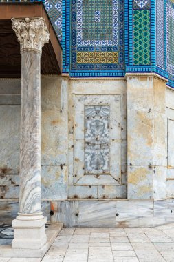 Kudüs, İsrail, 3 Mart 2020: İsrail 'in Kudüs kentindeki Tapınak Dağı' ndaki Kaya Camii