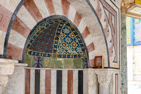 Jerusalem Israel March 2020 Dome Chain Dome Rock Mesque Temple — Stock fotografie