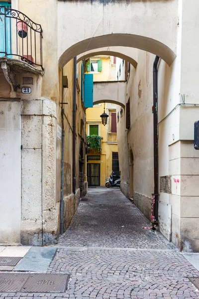 Верона Италия Сентября 2015 Года Архитектура Старой Части Города Верона — стоковое фото