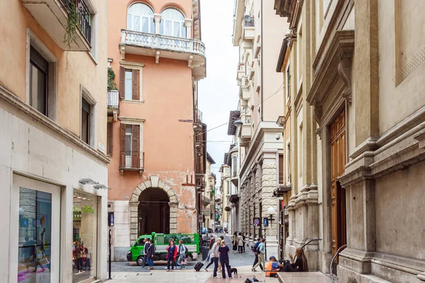 Verona Italië September 2015 Architectuur Van Het Oude Gedeelte Van — Stockfoto