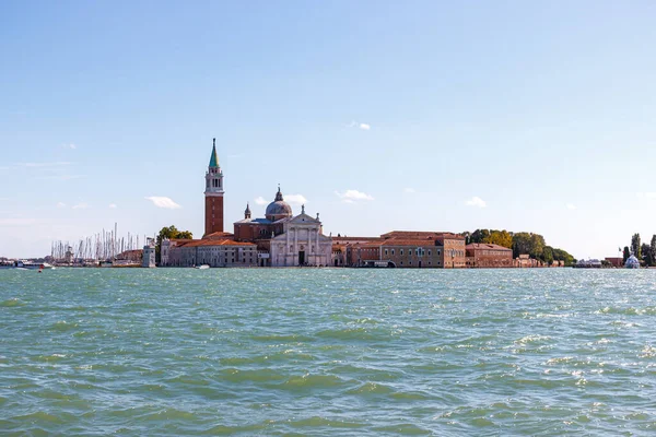 Венеция Италия Сентября 2015 Венецианская Архитектура Церковь Сан Джорджо Маджоре — стоковое фото