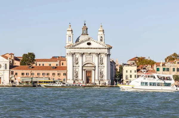 Венеция Италия Сентября 2015 Года Церковь Санта Мария Дель Росарио — стоковое фото