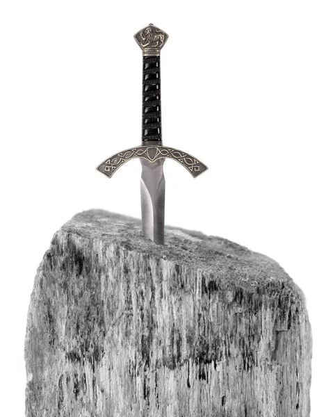 Σπαθί Στην Πέτρα — Φωτογραφία Αρχείου