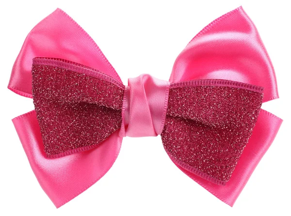 Pink Bow Tie Sequins — Stock Photo, Image