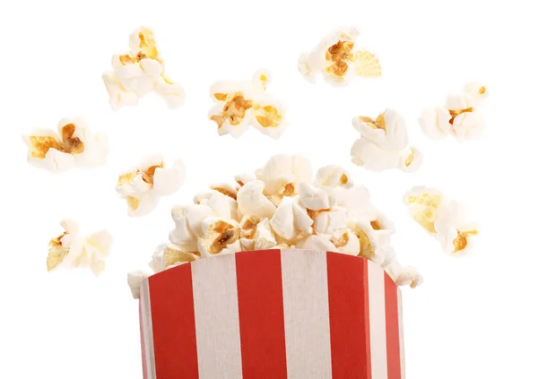 Popcorns Zijn Vallen — Stockfoto