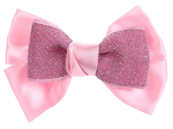 Pink Bow Tie Sequins — Stock Photo, Image