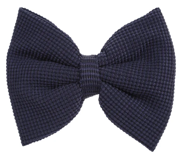 Lovely Dark Blue Navy Bow Tie — Stock Photo, Image