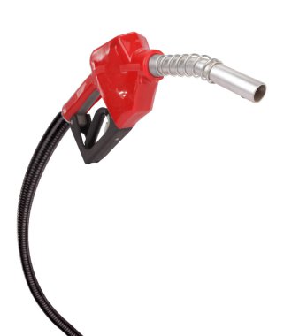 Benzin için kırmızı silah.