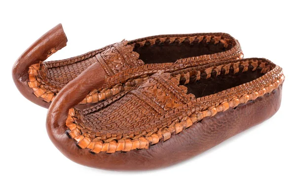 Traditionelle Schuhe Serbien — Stockfoto
