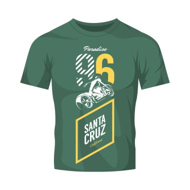 Vintage motosiklet vektör logo kadar koyu t-shirt sahte izole.