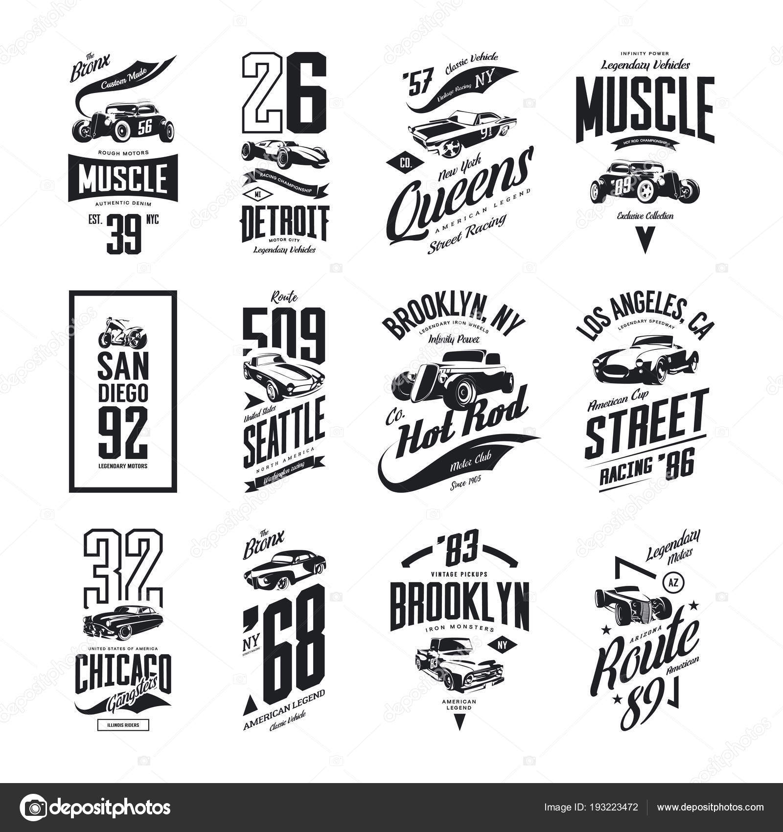 Premium Vector  Motocross set logo designs