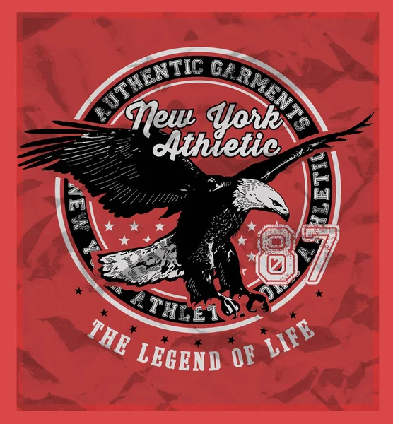 Logotyp för New York Athletic — Stock vektor