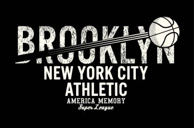 Brooklyn, kolej tarzı grafik tasarım