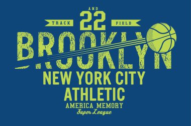 Brooklyn, kolej tarzı grafik tasarım