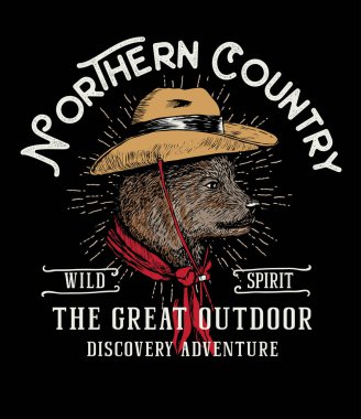 Kuzey ülke. Kamp ayı