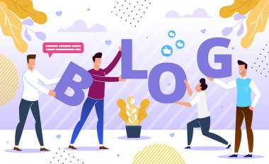 Blog Yaratıcı Üretim Çalıştırma Süreci Posteri