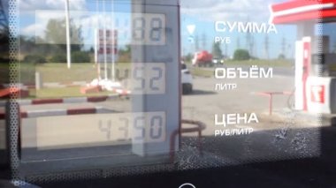 Benzincide istasyonu elektronik cihazın çalışması