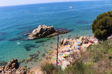 Sant Pol de Mar Plajı Costa Brava