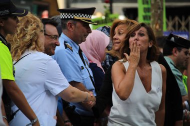 Alicia Sanchez Camacho terörizme karşı protesto