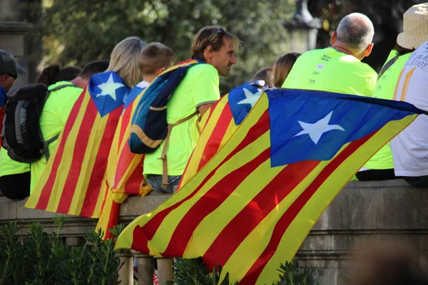 Katalan Bağımsızlık için gösteri