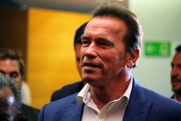 Actor Arnold Schwarzenegger — Foto de Stock