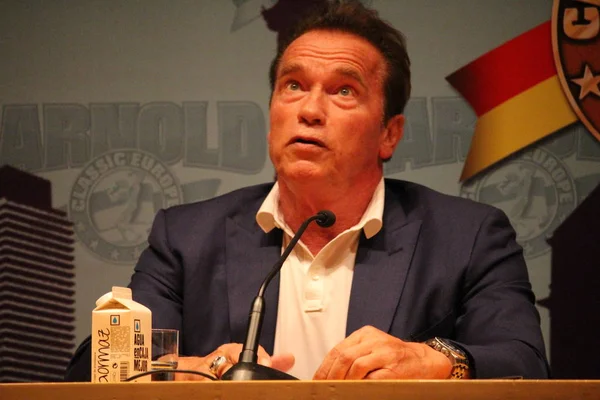 Herec Arnold Schwarzenegger — Stock fotografie