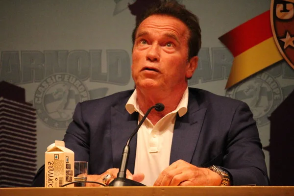 Attore Arnold Schwarzenegger — Foto Stock