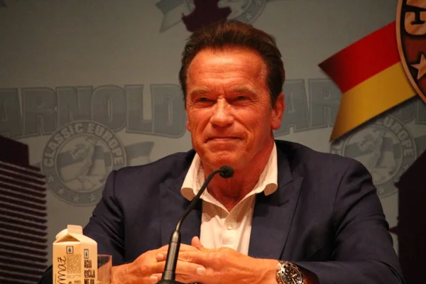 Herec Arnold Schwarzenegger — Stock fotografie