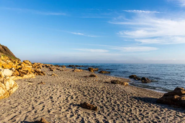 La Alcaidesa beach Andalusia Spain — Stockfoto