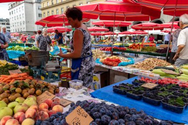 Zagreb, Hırvatistan. 11 Ağustos, 2019. Yerel 