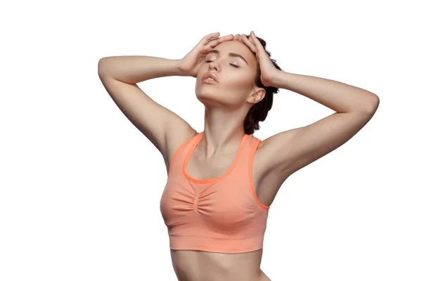 bir kız spor portresi