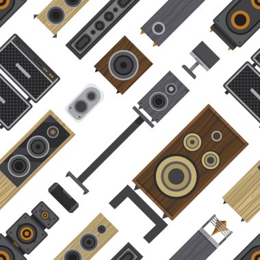 Farklı müzik akustik sistemleri seamless modeli